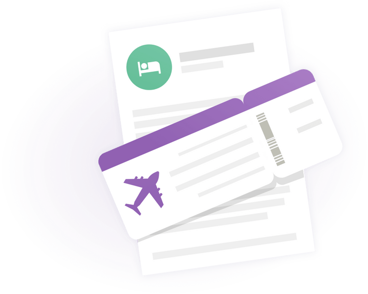 Your itinerary and travel docs